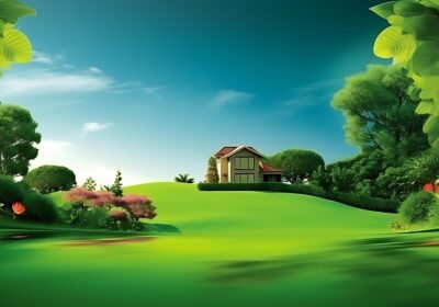 ai-generated-green-beautiful-wallpaper-real-estate-free-photo-5